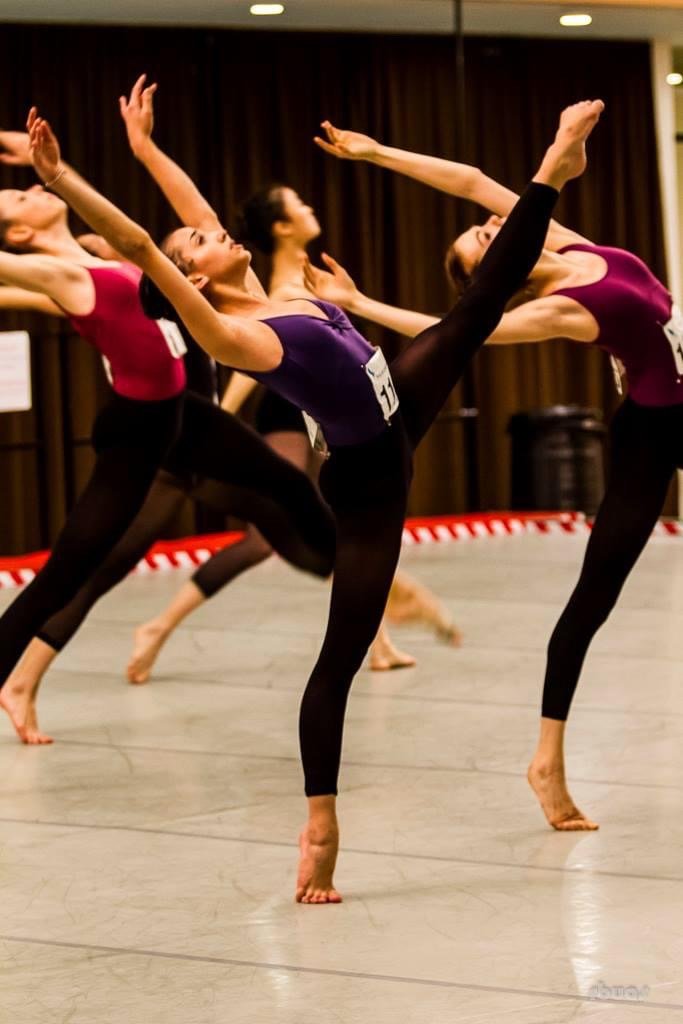At the Prix de Lausanne in 2014